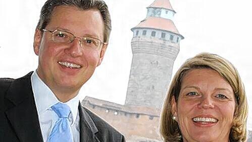 Wirtschaftsreferent Roland Fleck und Verkehrsdirektorin Yvonne Coulin. Wirtschaftsreferent Roland Fleck und Verkehrsdirektorin Yvonne Coulin.