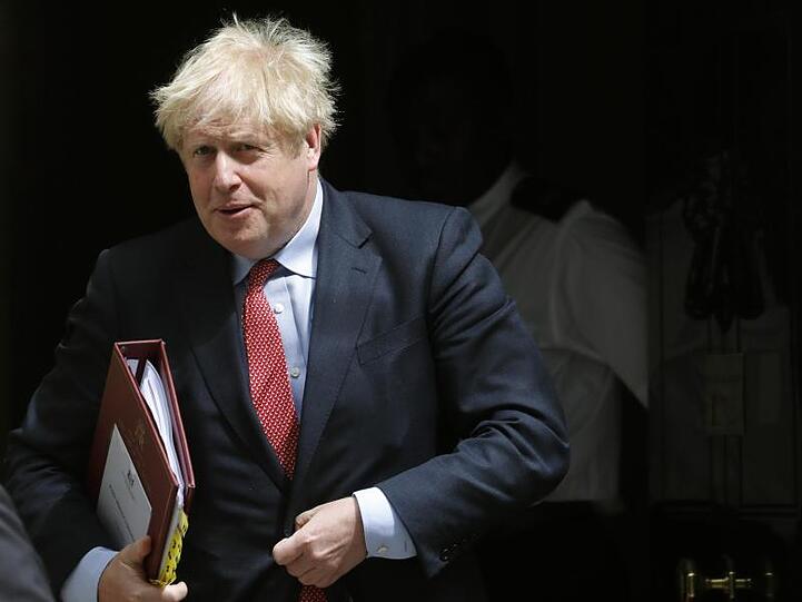 Der britische Premierminister, Boris Johnson, verlässt die 10 Downing Street.