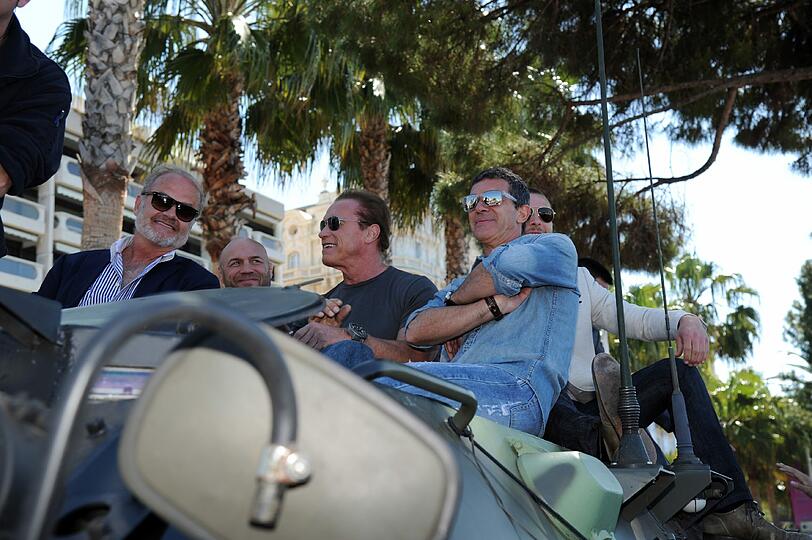 Kelsey Grammar, Arnold Schwarzenegger, Antonio Banderas