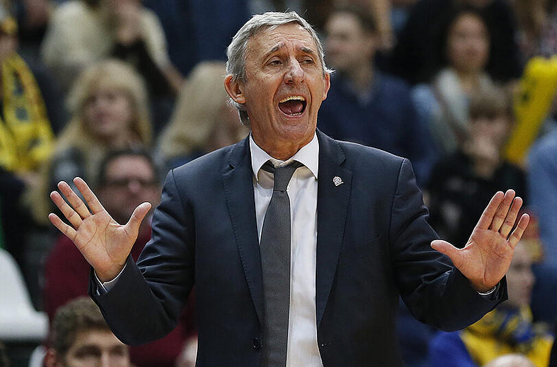 Stellt sich mental schon auf Belgrad ein: Bayern-Trainer Svetislav Pesic.