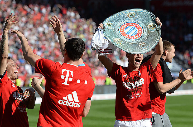 Der 26. Deutsche Meistertitel, die vierte Schale in Folge: So feierten die Bayern den Rekord-Triumph in Ingolstadt - die Bilder.