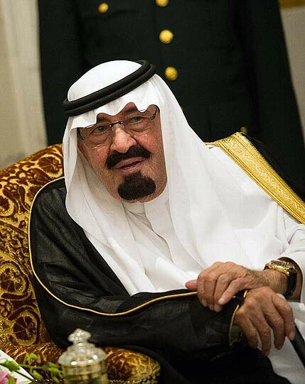 Platz 8 - Abdullah bin Abdulaziz al-Saud - Als einziger Monarch hat es der König von Saudi Arabien, Abdullah bin Abdulaziz al-Saud, in die Top 20 der aktuellen "Forbes"-Liste geschafft.