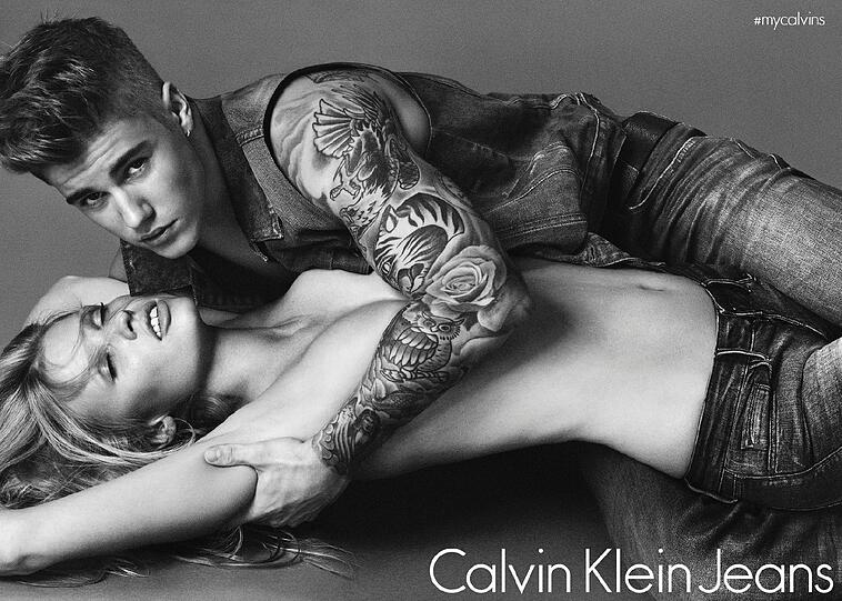 Justin Bieber für Calvin Klein