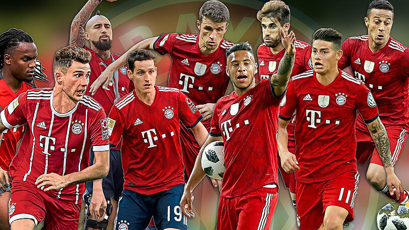 Wer spielt sich in den Vordergrund, wer ist schon auf dem Absprung? Fest steht: so viele Stars, wie jetzt für das Mittelfeld des FC Bayern bereitstünden, werden es zu Beginn der Saison nicht mehr da sein.