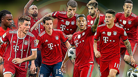 Wer spielt sich in den Vordergrund, wer ist schon auf dem Absprung? Fest steht: so viele Stars, wie jetzt für das Mittelfeld des FC Bayern bereitstünden, werden es zu Beginn der Saison nicht mehr da sein.