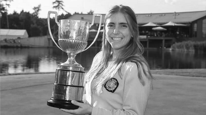 Golf-Europameisterin Celia Barquin wurde nur 22 Jahre alt.
