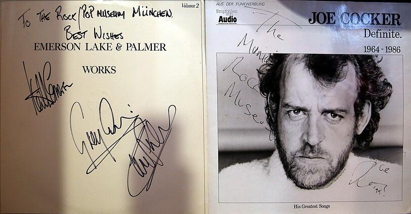 Erinnerungen an Emerson Lake & Palmer sowie Joe Cocker (&dagger; 2014).