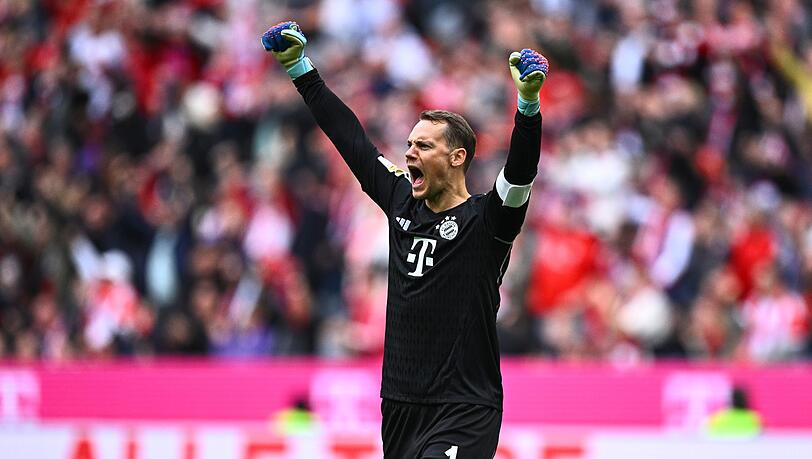 Manuel Neuer feierte nach seiner langen Auszeit das Comeback im Bayern-Tor.