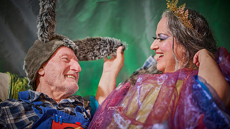 Sepp Schauer mit Lipa Majstrovic im "Sommernachtstraum".