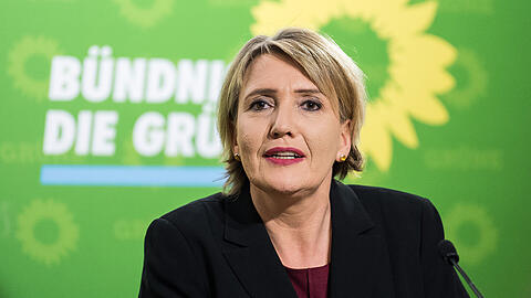 Sie gibt ihren Vorsitz auf: Simone Peter von den Grünen.