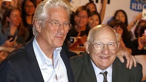 Richard Gere (l.) mit seinem Vater auf einem Event im Jahr 2017.