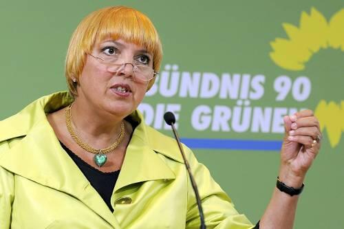 Die Grünen-Chefin muss unfrisiert in den Wahlkampf ziehen