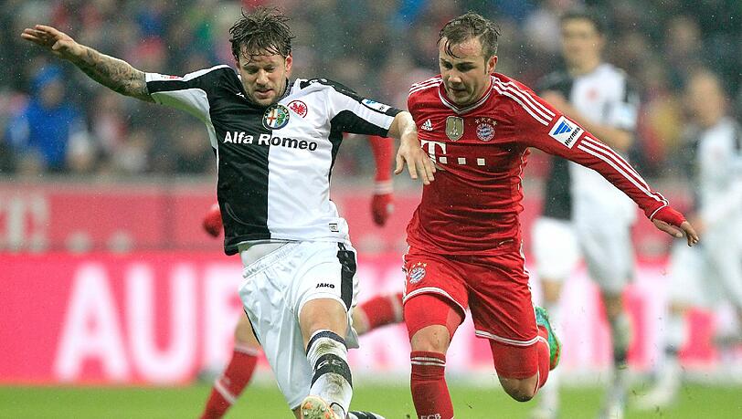 Ein Bild von der letzten Begegnung: Marco Russ gegen Mario Götze Ein Bild von der letzten Begegnung: Marco Russ gegen Mario Götze