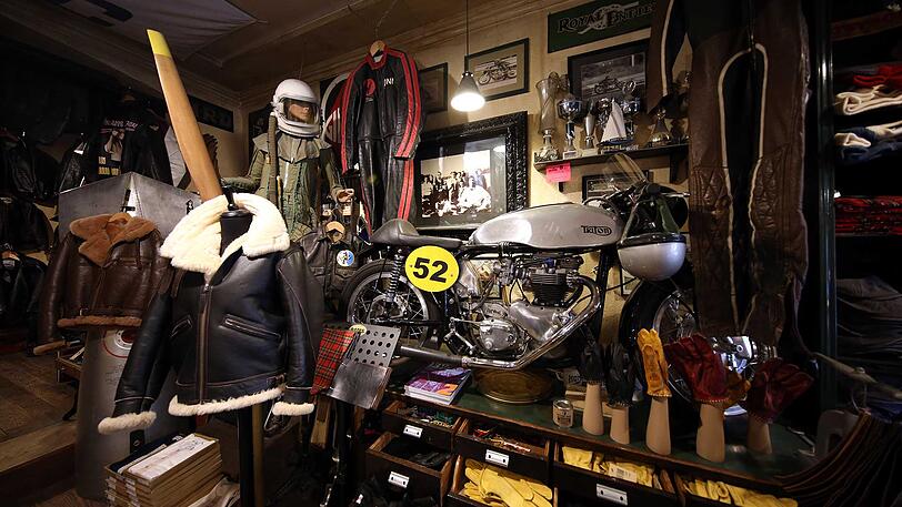 Leder für Motorradler und Piloten &ndash; bitte sehr!