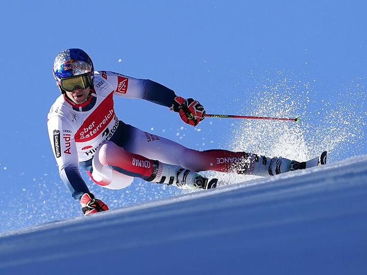Alexis Pinturault aus Frankreich gewann den Riesenslalom in Hinterstoder.