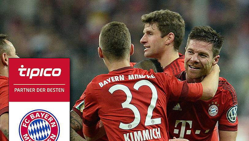 FC Bayern gegen Werder Bremen im DFB-Pokal-Halbfinale. Gewinnen Sie mit der AZ und tipico Karten für das Spiel! FC Bayern gegen Werder Bremen im DFB-Pokal-Halbfinale. Gewinnen Sie mit der AZ und tipico Karten für das Spiel!