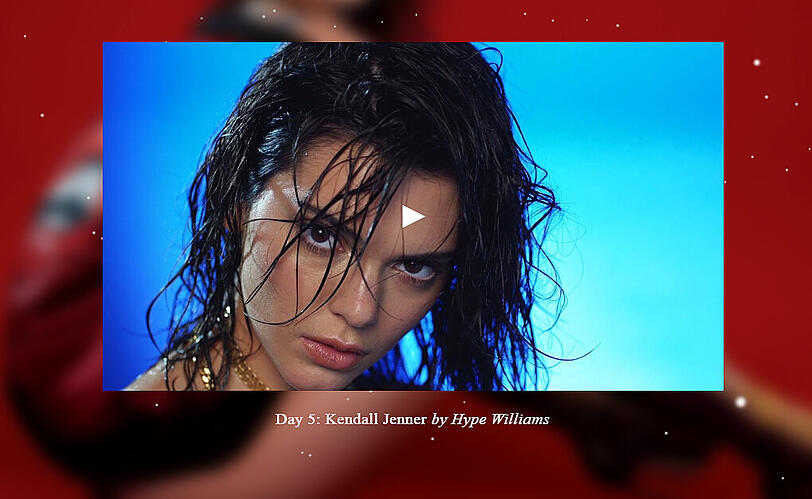 Tür 5: Kendall Jenner by Hype Williams