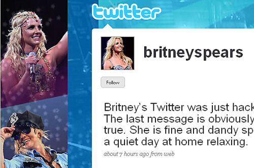 Britney Spears' Twitter-Account