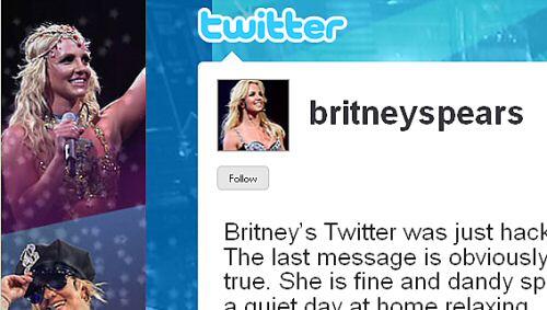 Britney Spears' Twitter-Account Britney Spears' Twitter-Account