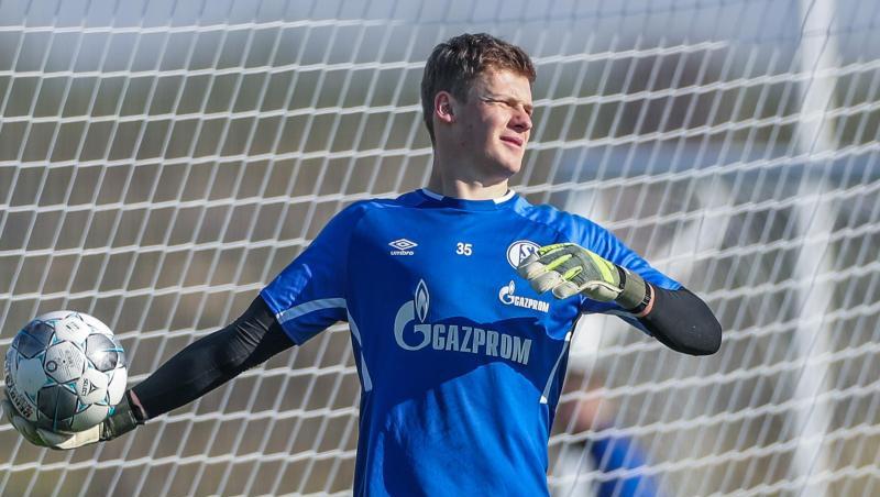 Alexander Nübel noch im Schalke-Dress. Alexander Nübel noch im Schalke-Dress.