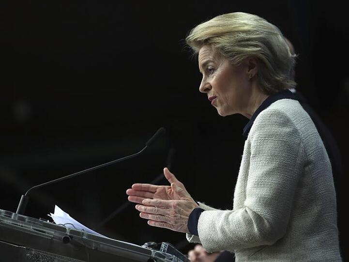 Ursula von der Leyen, Präsidentin der Europäischen Kommission. Foto: Francisco Seco/AP/dpa