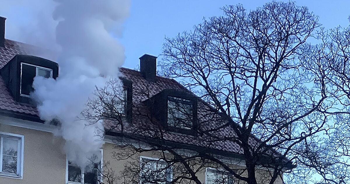 Ursache-unklar-Haus-in-M-nchen-nach-Brand-evakuiert