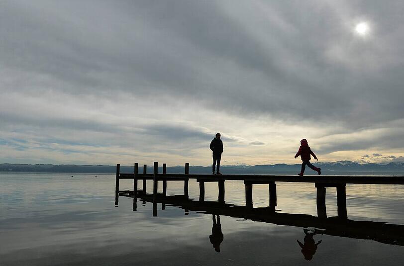 Schon schön in Tutzing - auch wenn nicht alle der neuen Verbindungen nach Garmisch dort halten.