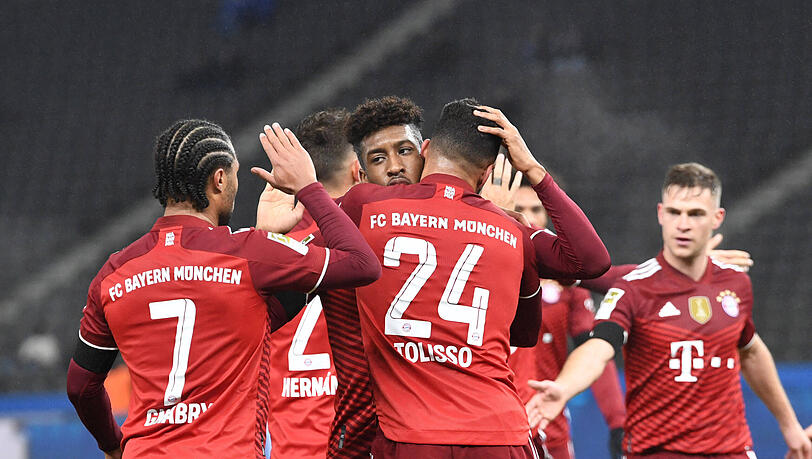 Der FC Bayern fuhr am Sonntag einen souveränen 4:1-Sieg bei der Hertha ein.