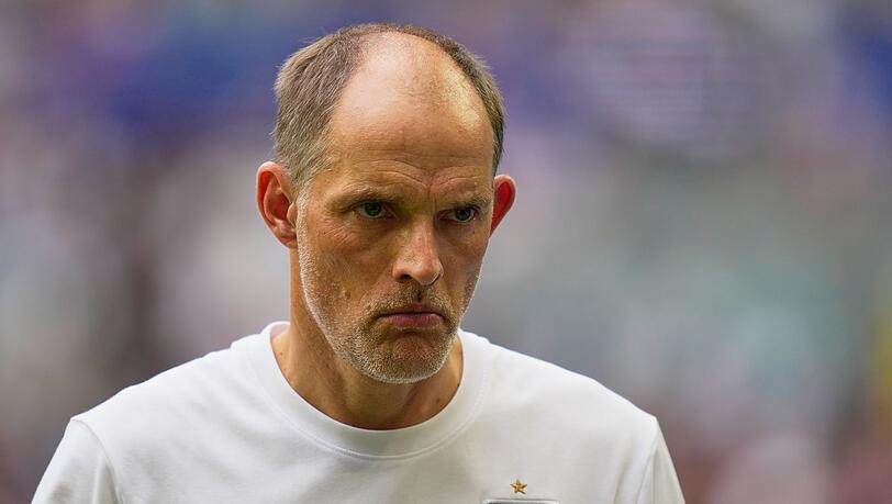 Gegen England-Trainer Thomas Tuchel gab es Buhrufe. Gegen England-Trainer Thomas Tuchel gab es Buhrufe.