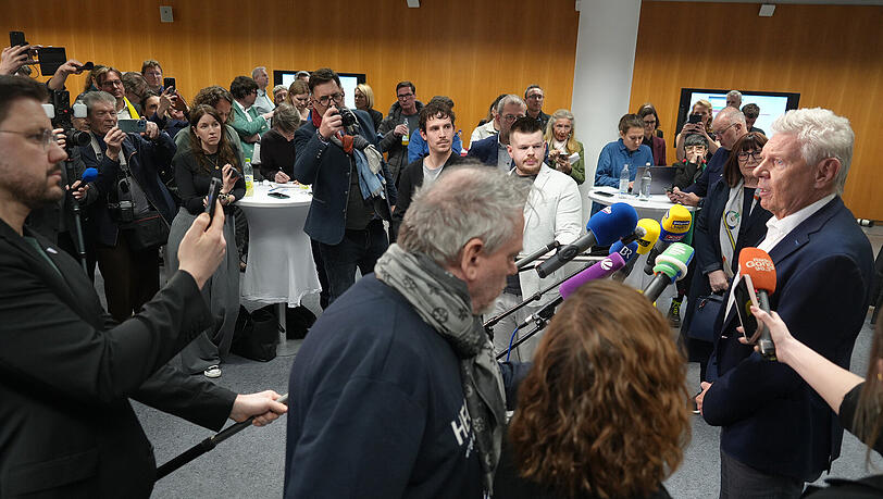 OB Dieter Reiter am Wahlabend.