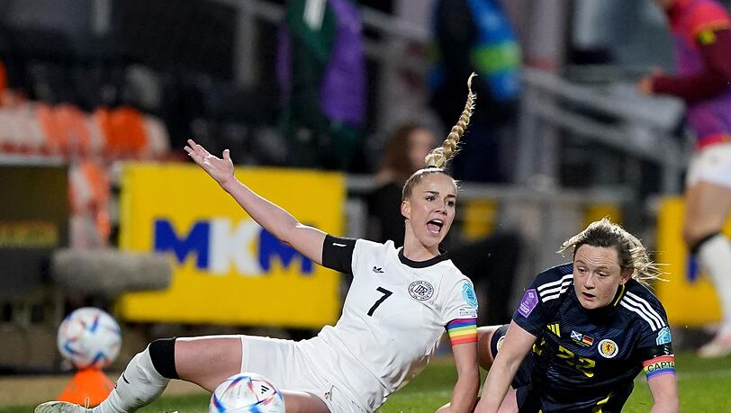 Fordert Zusammenhalt gegen Sexismus: DFB-Kapitänin Giulia Gwinn.