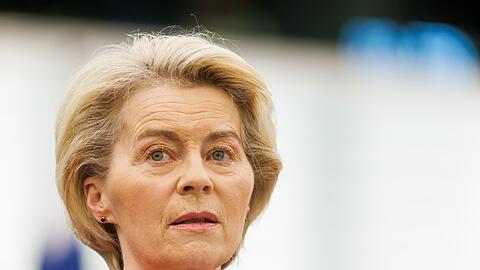 Kann Ursula von der Leyen der Abstimmung gelassen entgegenblicken? (Archivbild)