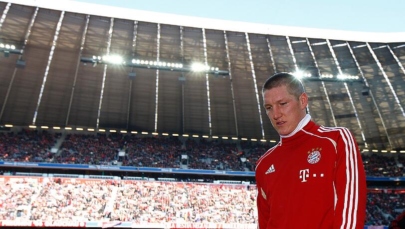 Noch im Wartestand: Bastian Schweinsteiger Noch im Wartestand: Bastian Schweinsteiger