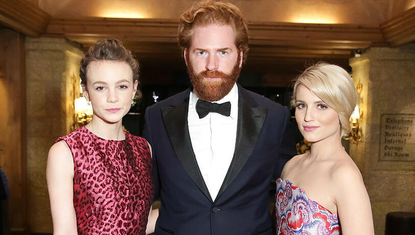 Carey Mulligan (li.), Patrick Liotard-Vogt, Dianna Agron Carey Mulligan (li.), Patrick Liotard-Vogt, Dianna Agron
