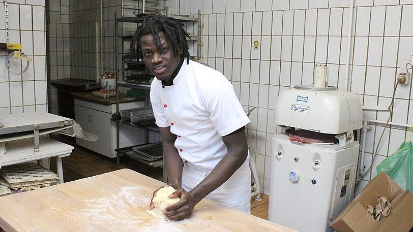 Will arbeiten, darf aber nicht: Ousmane Toure (21) aus dem Senegal.
