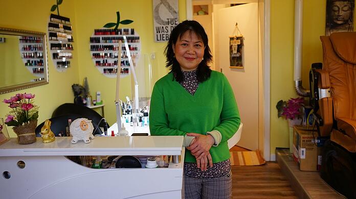 Trang Nguyen musste sich für ihr Kosmetikstudio nach jedem Lockdown wieder neue Kundschaft aufbauen.