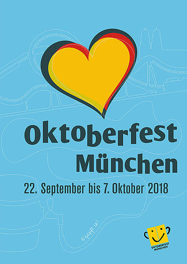 Oktoberfest-Plakat-Entwurf.