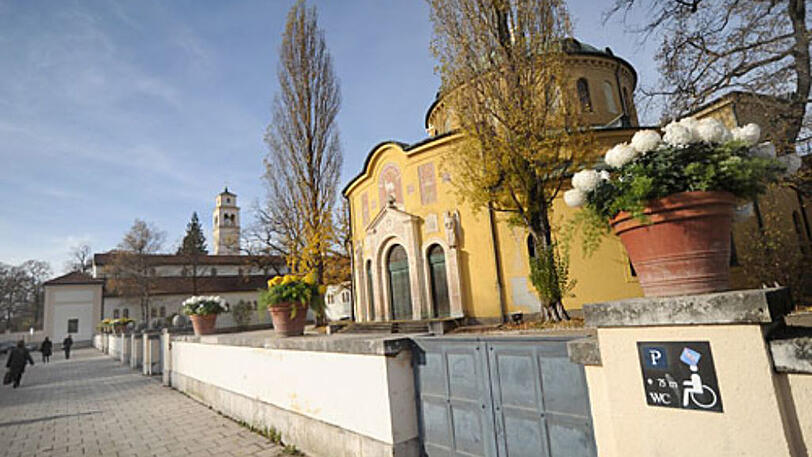 Einer der städtischen Friedhöfe in München: der Westfriedhof in Moosach.