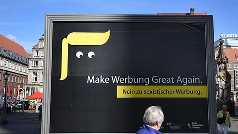 In Bremen wurden in diesem Jahr bereits Plakate gegen sexistische Werbung aufgehängt. In München wurde sexistische Werbung nun verboten.
