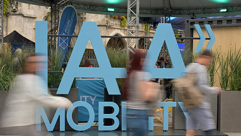 Die Automesse "IAA Mobility" in M&uuml;nchen.