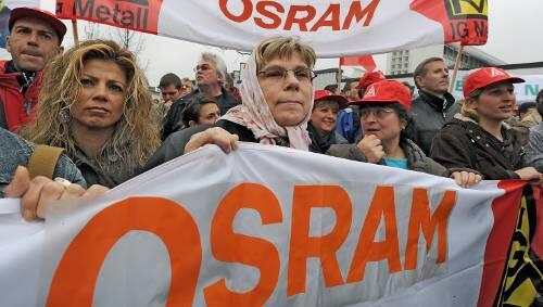 Bei Osram fallen Tausende weitere Stellen weg. (Archivbild) Bei Osram fallen Tausende weitere Stellen weg. (Archivbild)