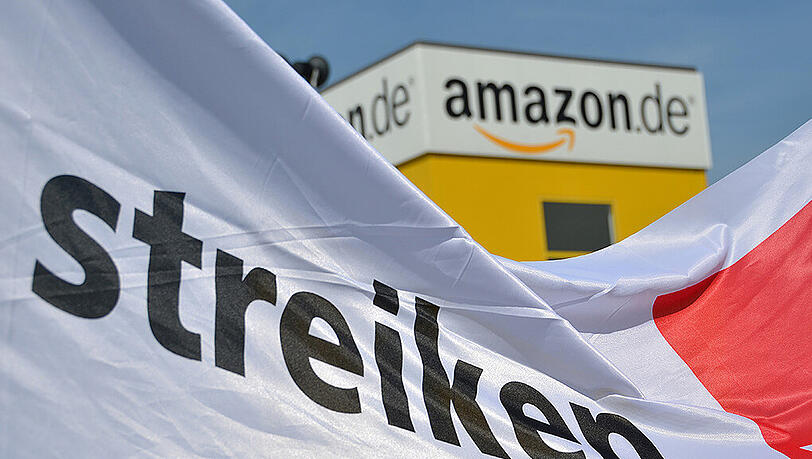 Bei Amazon soll wieder gestreikt werden. (Archivbild) Bei Amazon soll wieder gestreikt werden. (Archivbild)