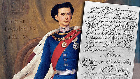 Der Brief, den König Ludwig II. drei Tage vor seinem Tod verfasst hat, ist jetzt aufgetaucht.