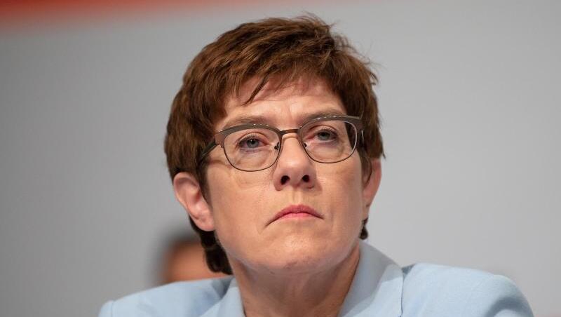 CDU-Chefin Annegret Kramp-Karrenbauer bei einer Veranstaltung Ende September in Kassel. CDU-Chefin Annegret Kramp-Karrenbauer bei einer Veranstaltung Ende September in Kassel.