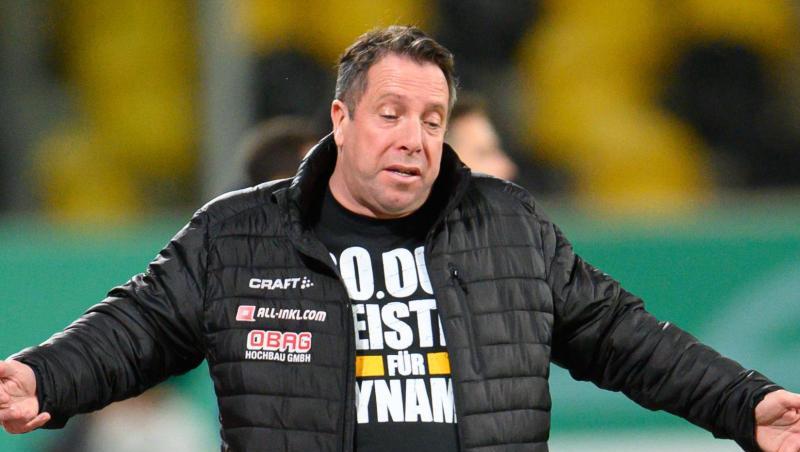 Bei Dresden-Trainer Markus Kauczinski wurde das Coronavirus festgestellt.