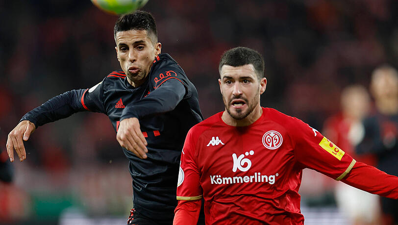 Zeigte einen guten ersten Auftritt im Bayern-Trikot: João Cancelo (l.). Zeigte einen guten ersten Auftritt im Bayern-Trikot: João Cancelo (l.).