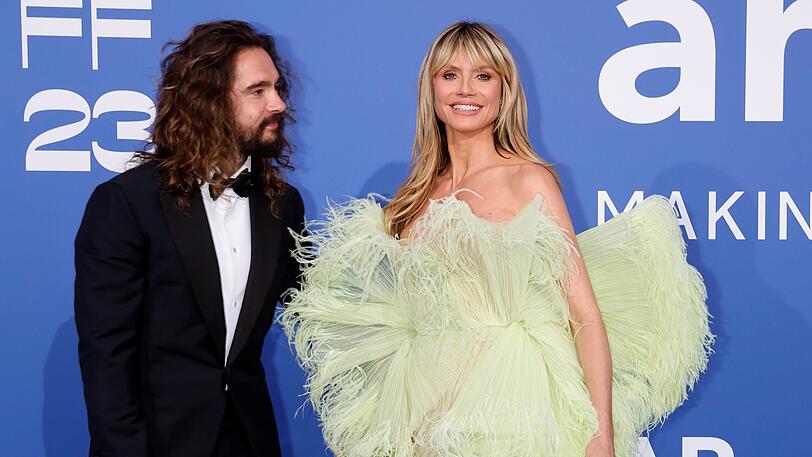 Heidi Klum und Tom Kaulitz bei den Filmfestspielen von Cannes 2023.