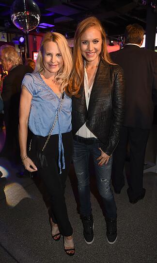 Designerin Sonja Kiefer (l.) und Model Alena Gerber