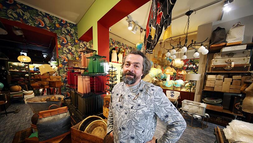 Pierre Schmoock von "Sams and Son" möchte, dass die Fraunhoferstraße "lieber gleich zur Fußgängerzone" wird.