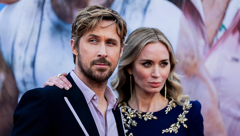 Ryan Gosling und Emily Blunt bei der Europapremiere des Films «The Fall Guy». Ryan Gosling und Emily Blunt bei der Europapremiere des Films «The Fall Guy».